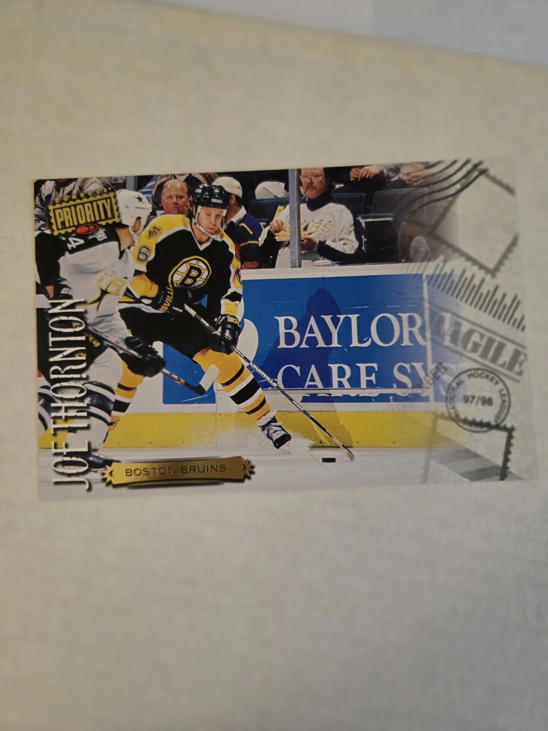 Joe Thornton Boston Bruins 1997-98 Hockey Card