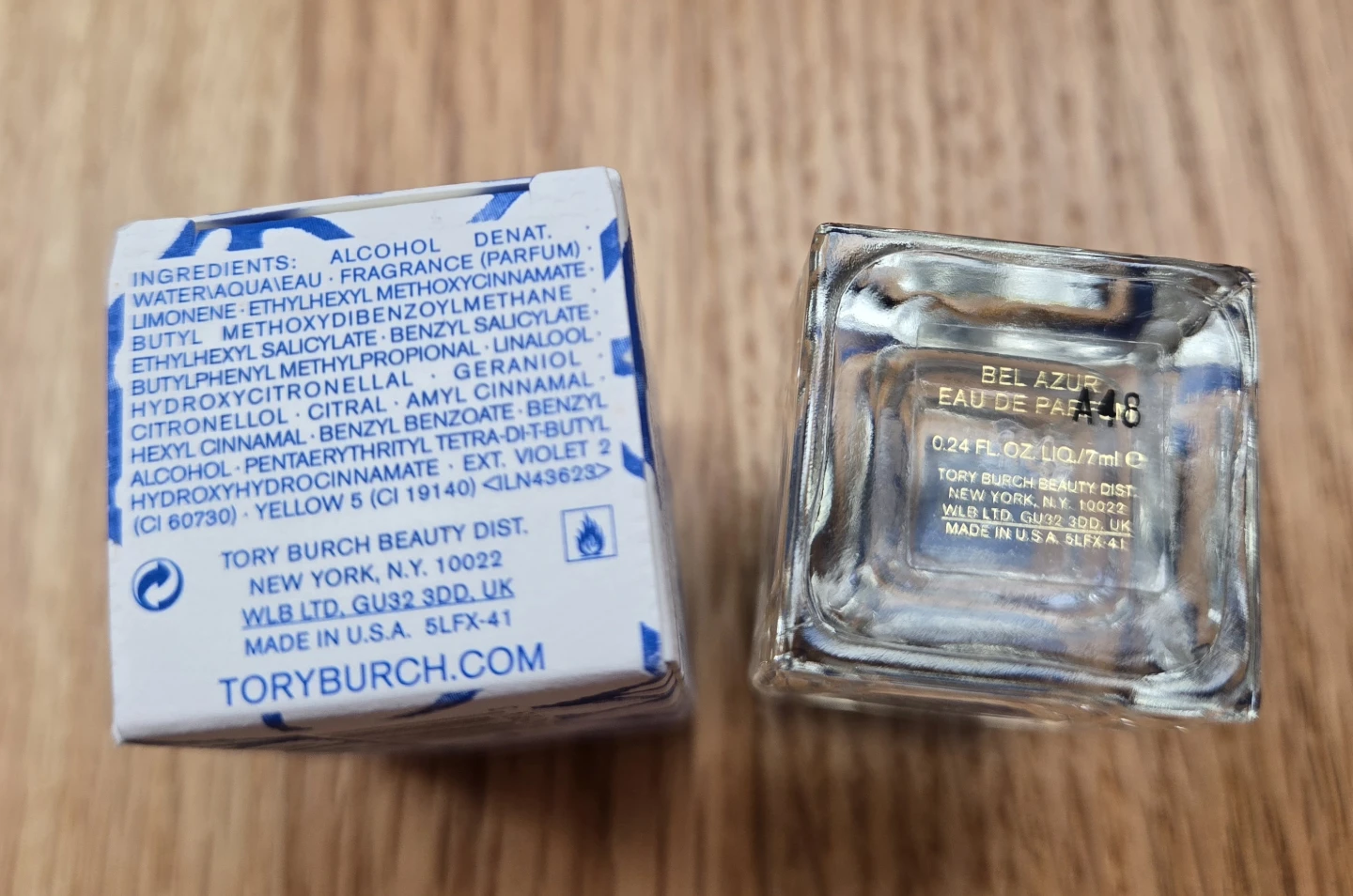 Tory Burch Bel Azur Eau de Parfum Mini Perfume Travel Size 7ml - photo 3