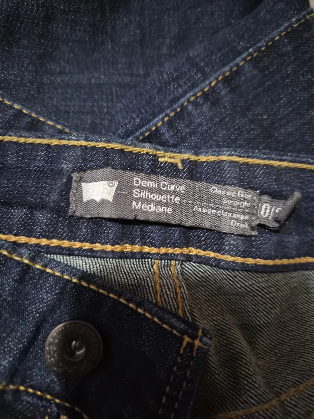 Levi's Demi Curve Silhouette Straight Leg Jeans W30 L32 - photo 4
