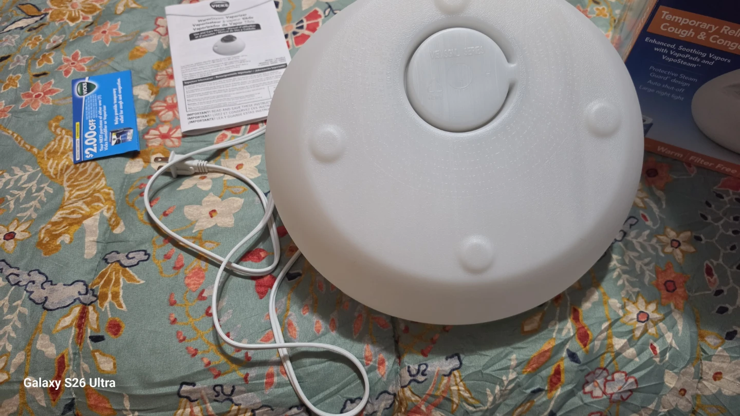 Vicks Warm Steam Vaporizer for Cough & Congestion Relief - photo 2