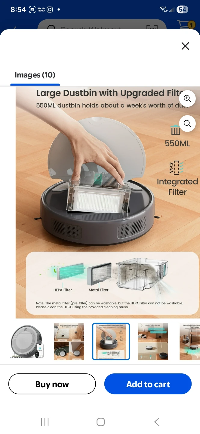 Lefant M310 Robot Vacuum Cleaner - photo 3