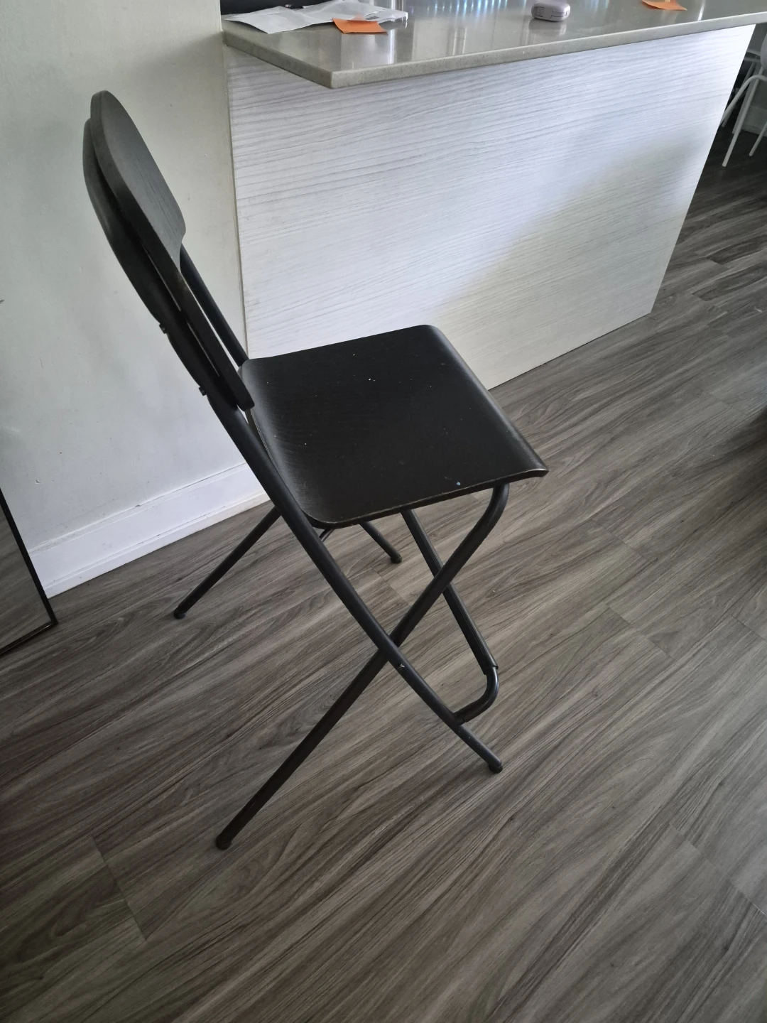 2 FRANKLIN Bar stool with backrest both 10
