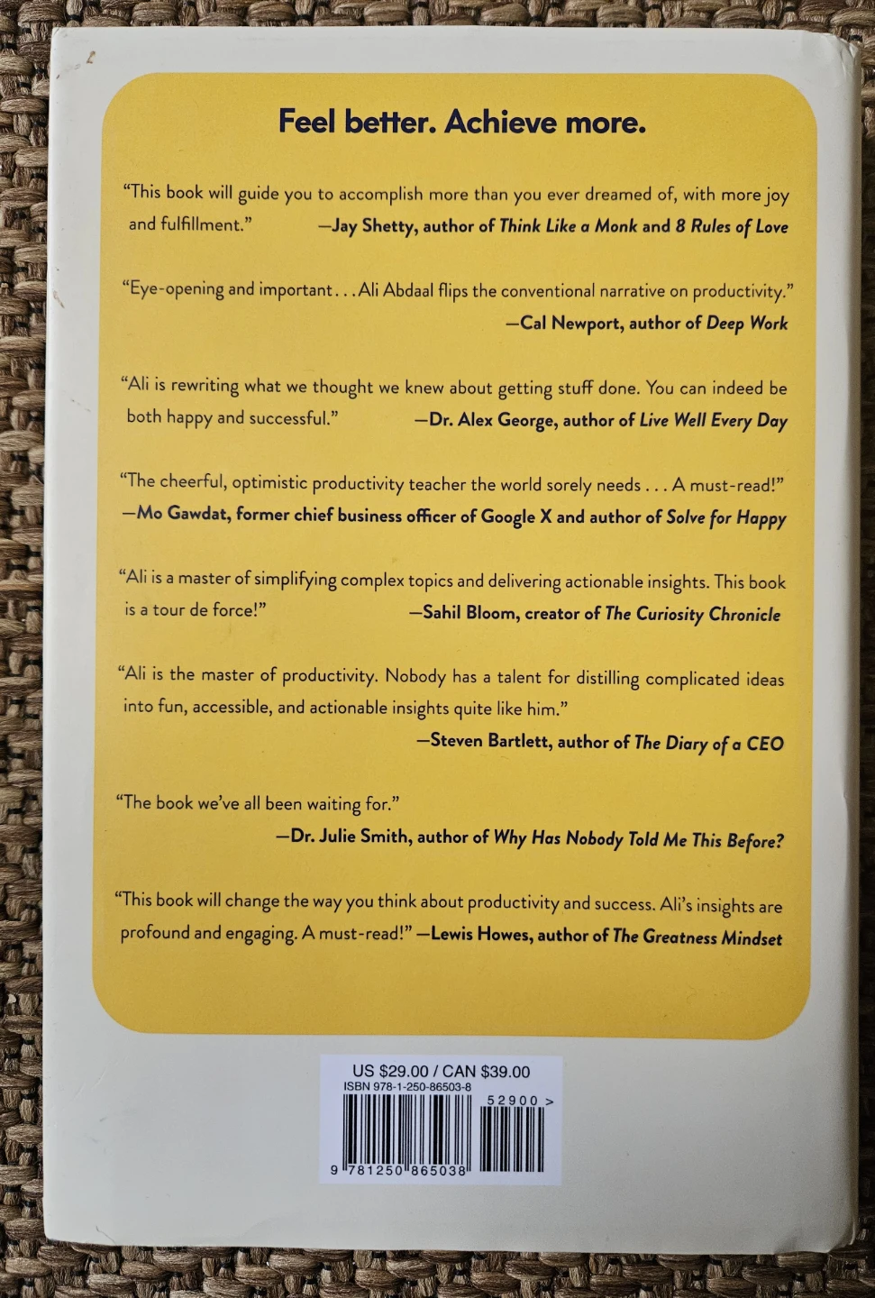 Feel Good Productivity by Ali Abdaal Book - photo 2