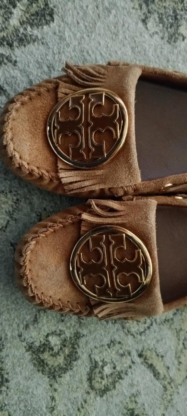 Tory Burch Suede Driving Moccasins - Tan - photo 2