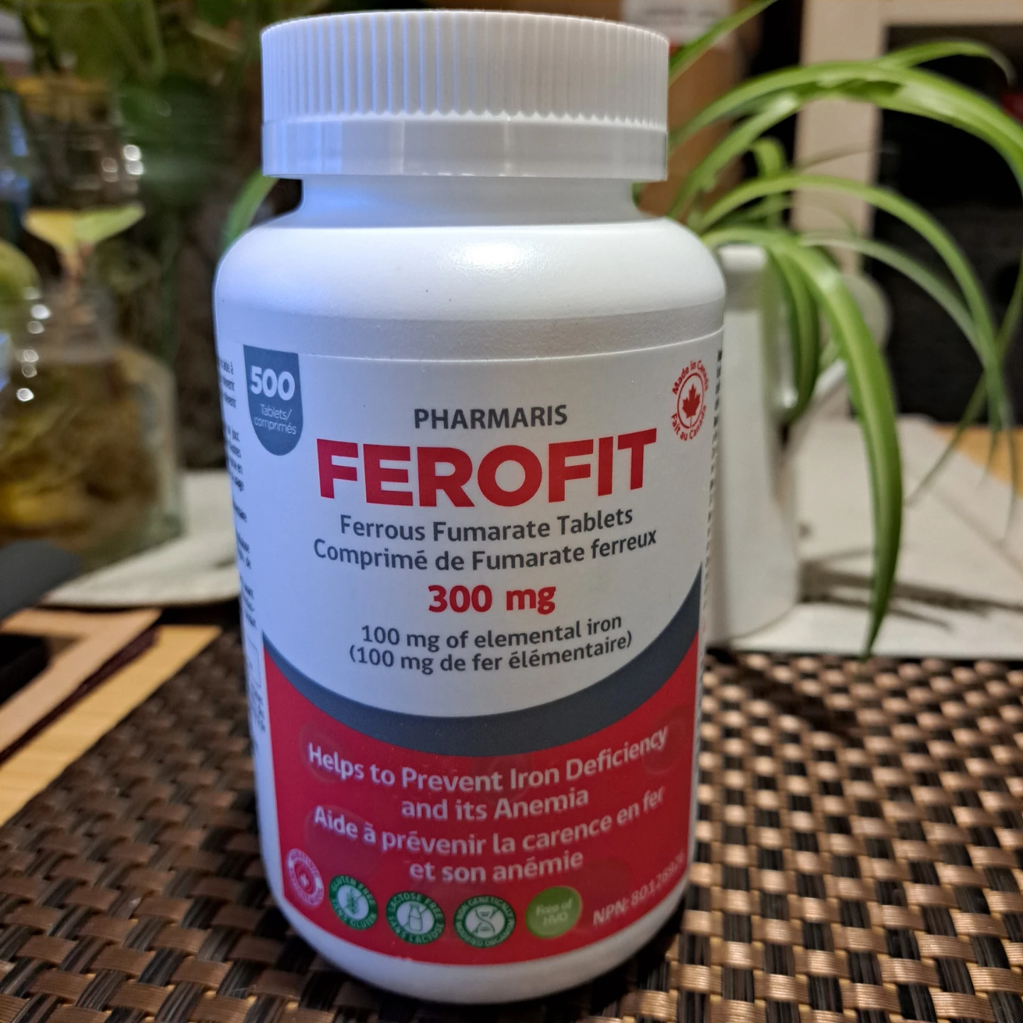 FEROFIT Ferrous Fumarate Tablets 300 mg - 500 tablets