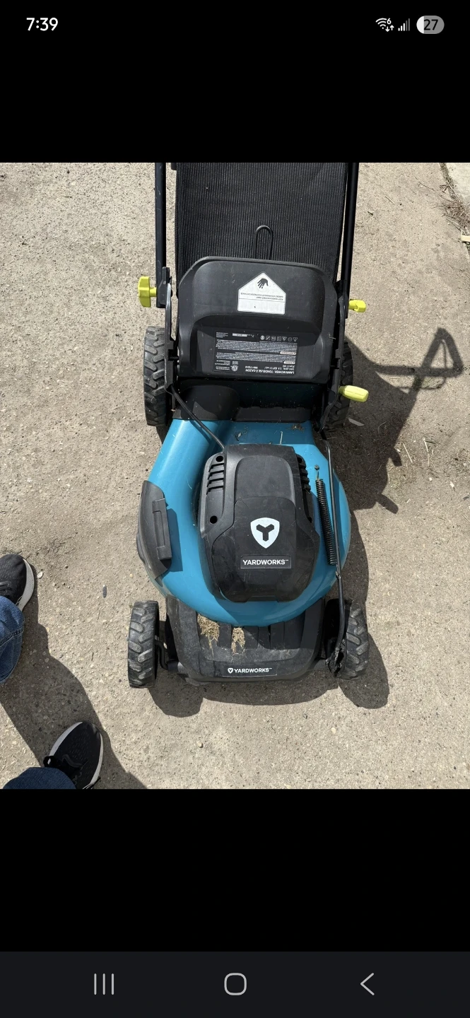 YARDWORKS Electric Lawn Mower