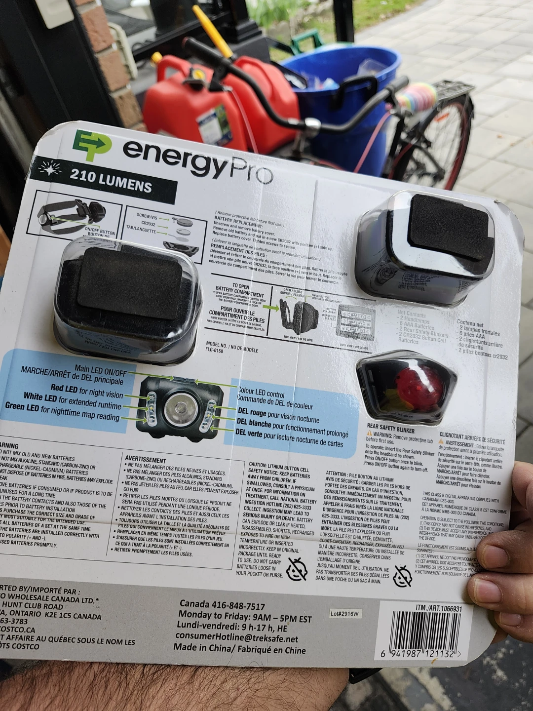 energyPro 210 Lumens Headlamp Set - photo 2