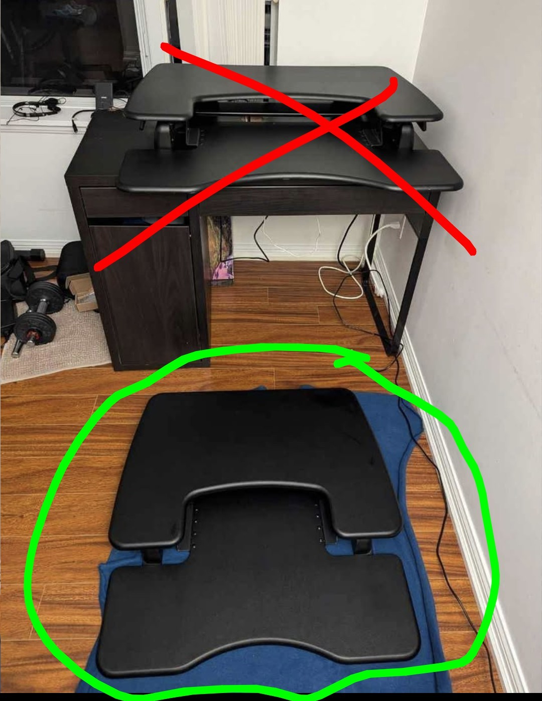Standing desk converter - VariDesk Pro Plus 30 - photo 2