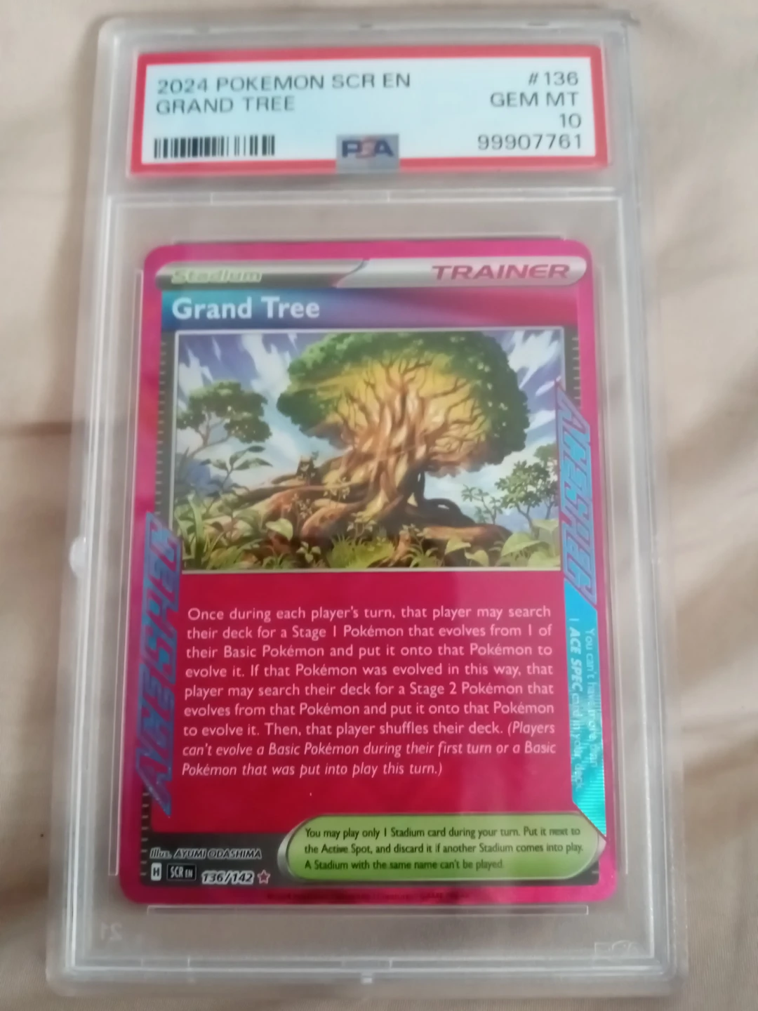 2024 Pokemon TCG Grand Tree PSA 10 Gem Mint