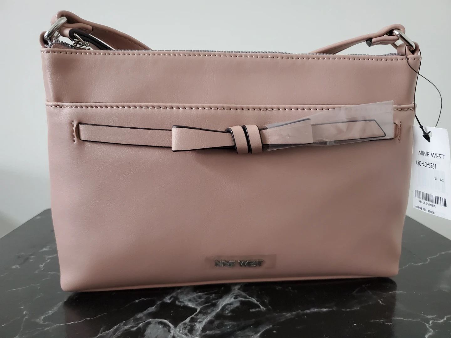 Nine West Caitlyn Crossbody Purse - Blush Pink *BRAND NEW*