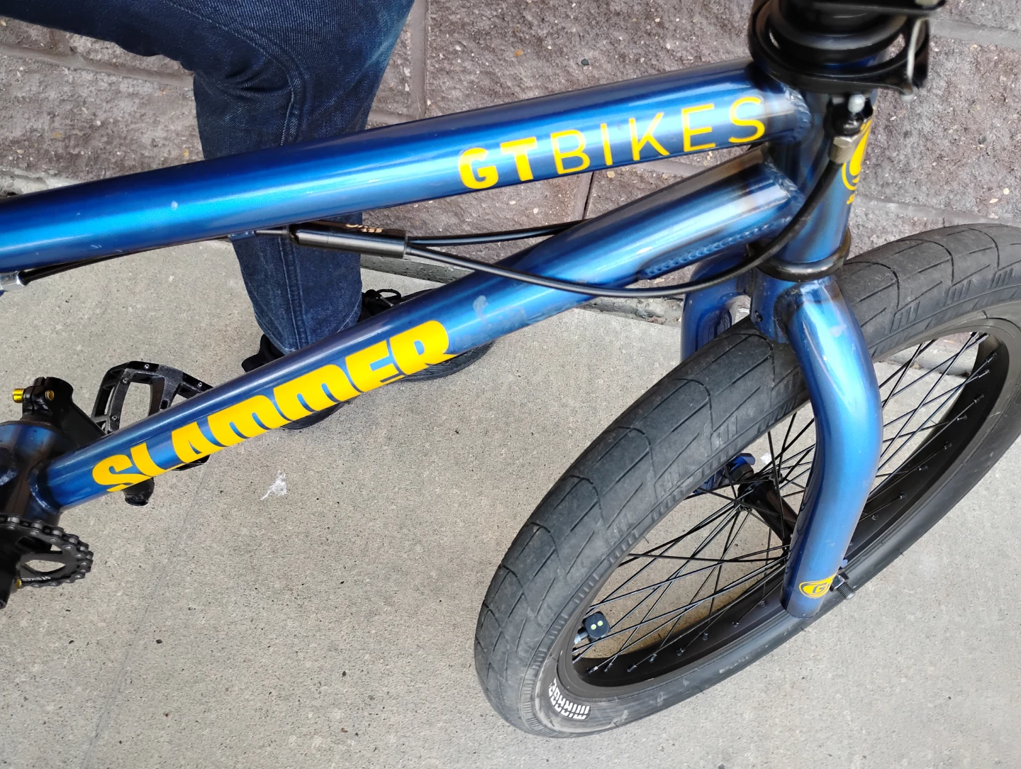 GT Slammer BMX Bike - Blue