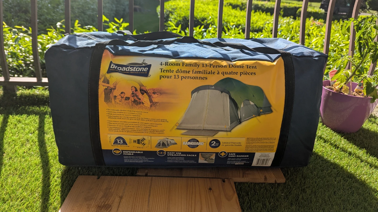 Broadstone 4-Room Family 13-Person Dome Tent
