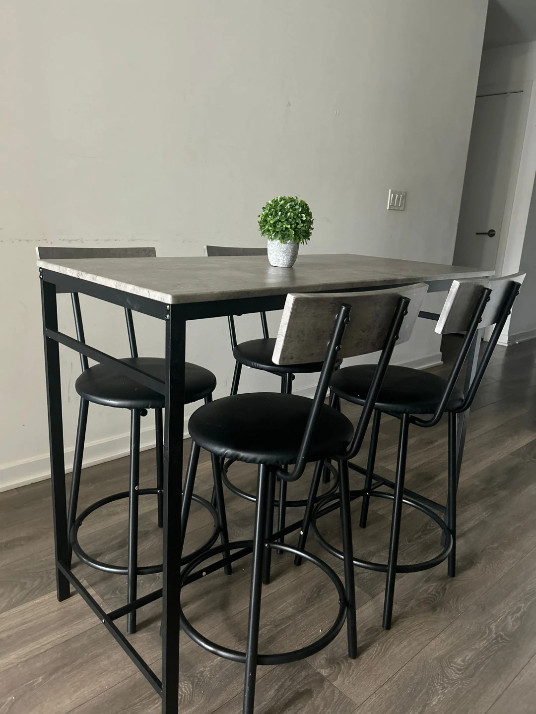 3-Piece Counter Height Bar Table and Stools Set