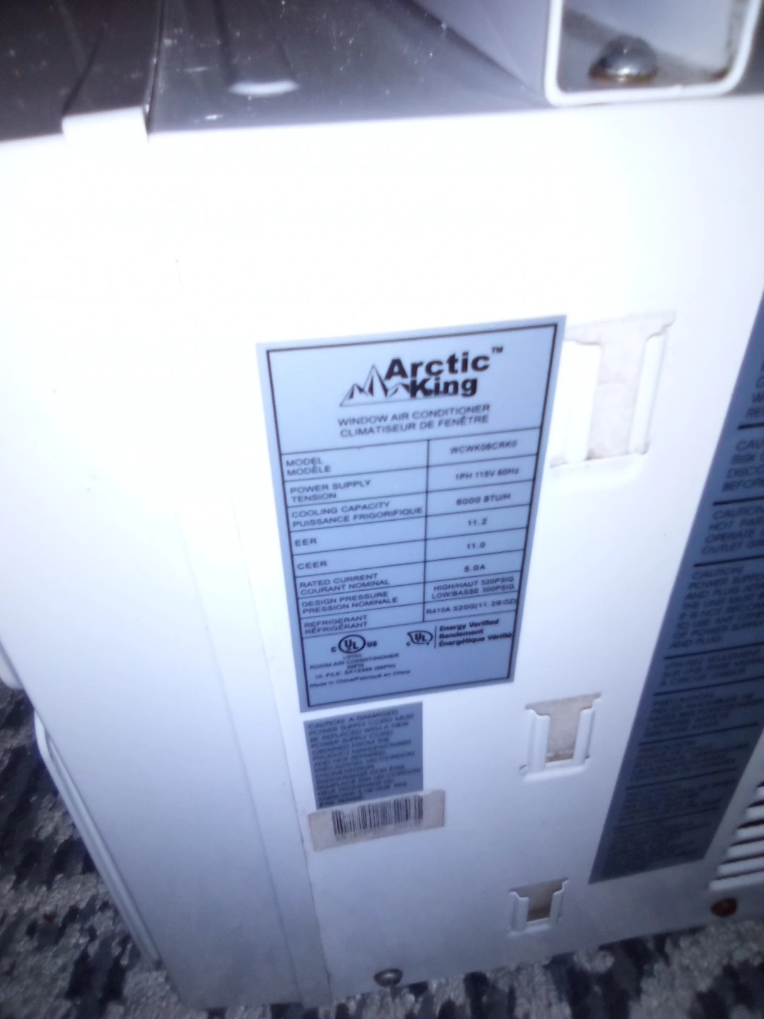 Arctic King Window Air Conditioner - photo 3