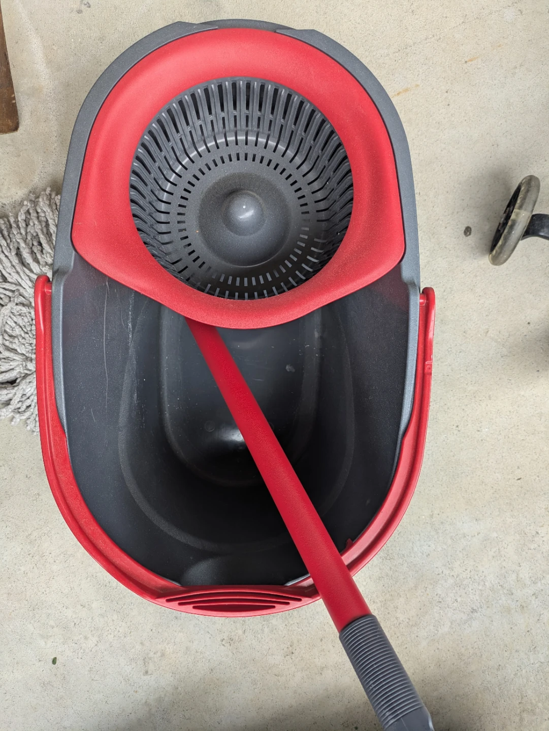 Vileda Easy Wring Spin Mop and Bucket System - photo 2