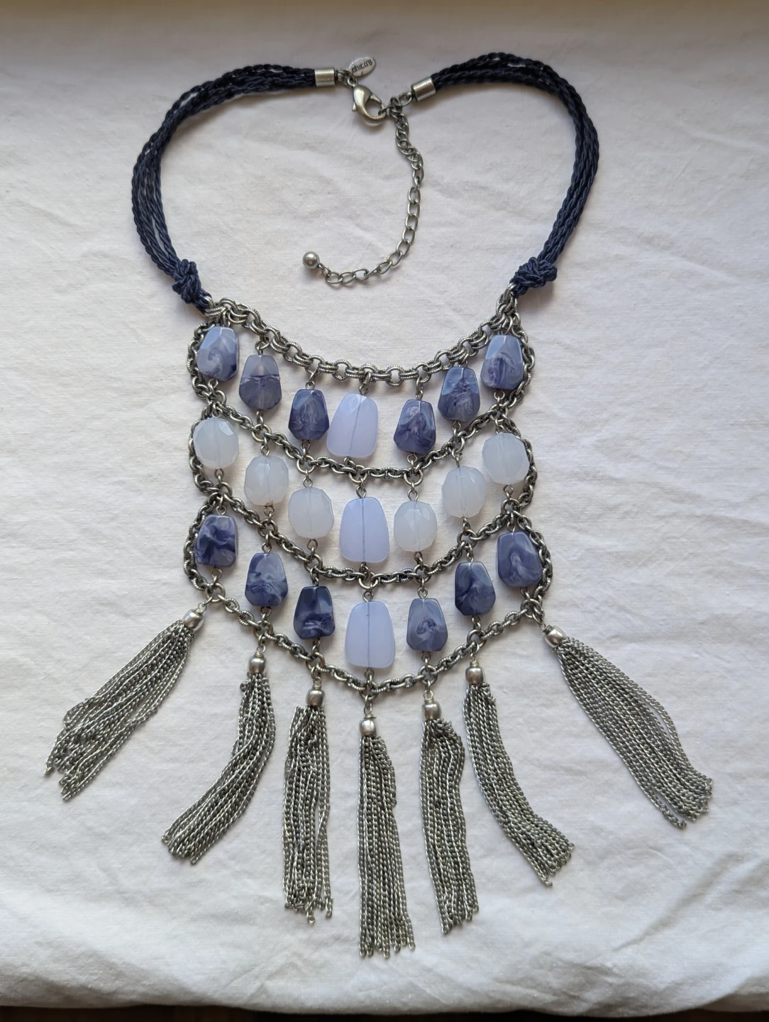 Chico's Statement Necklace with Tassels - photo 5