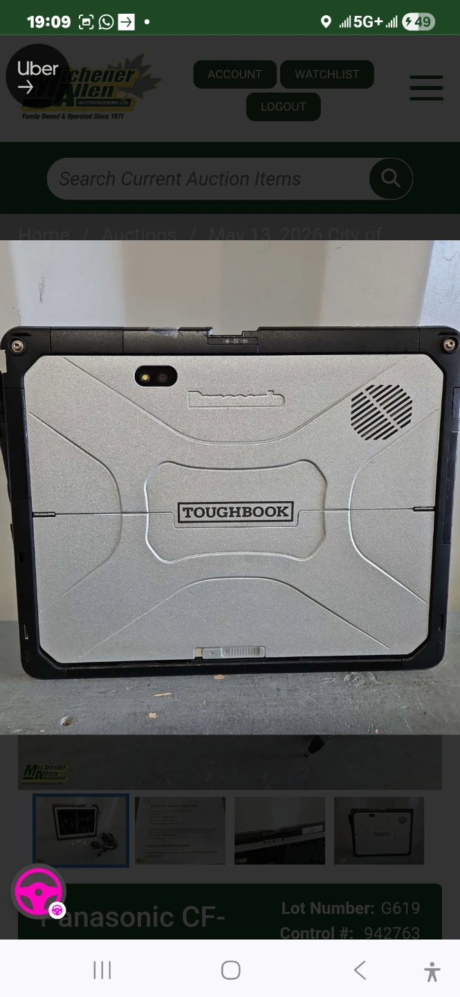 Panasonic CF-33-MK1 Toughbook Tablet