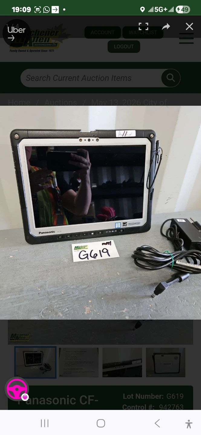 Panasonic CF-33-MK1 Toughbook Tablet - photo 2