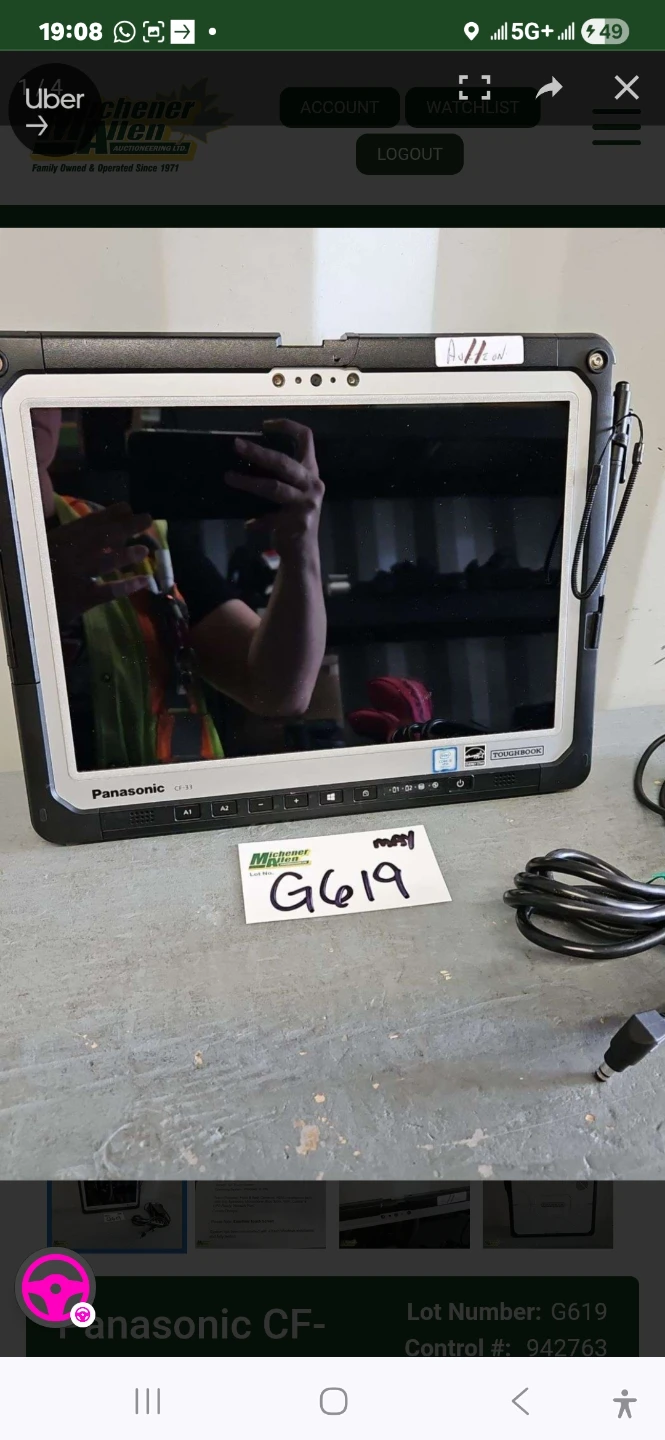 Panasonic CF-33-MK1 Toughbook Tablet - photo 3