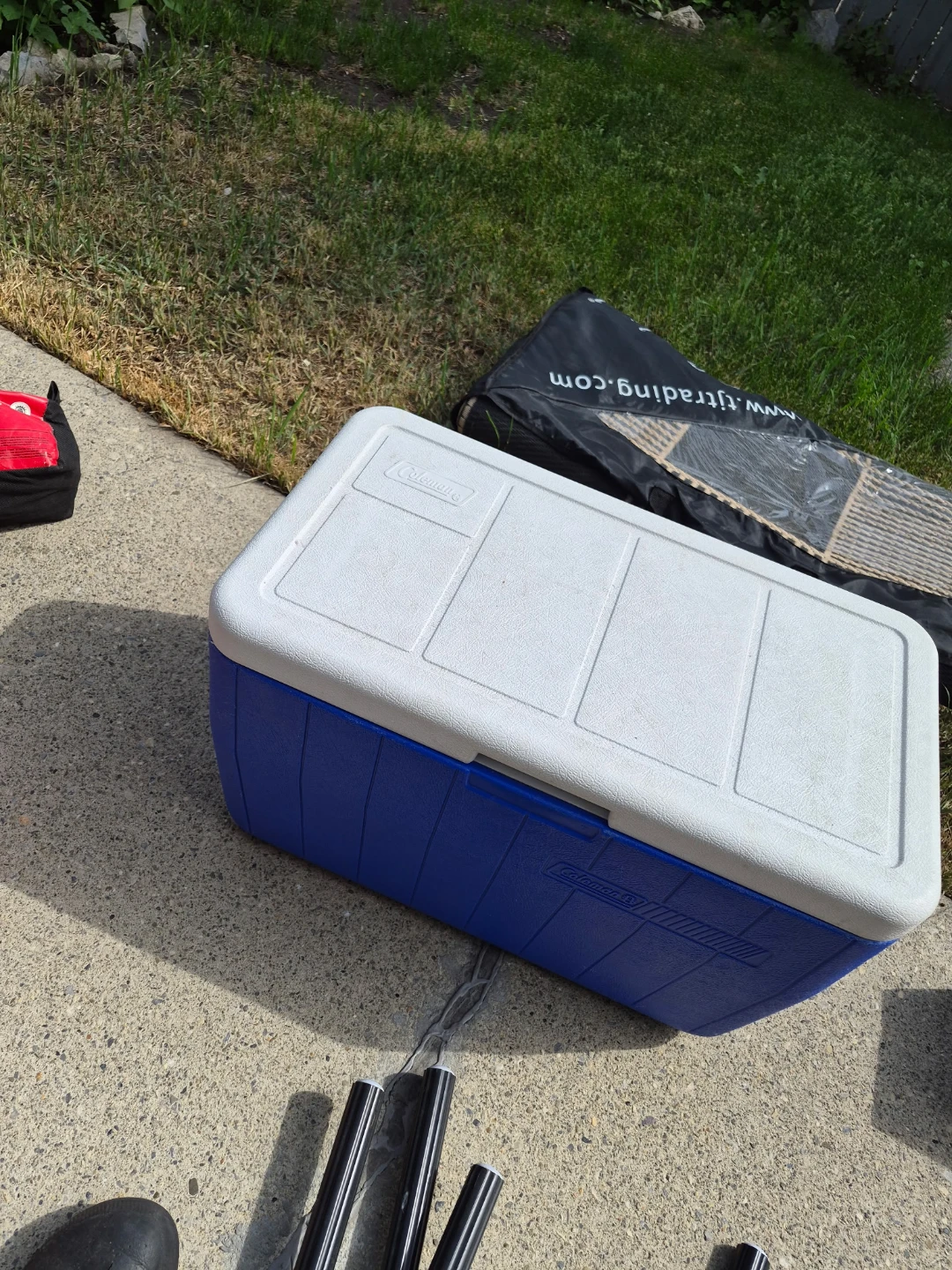 Coleman Cooler Blue White
