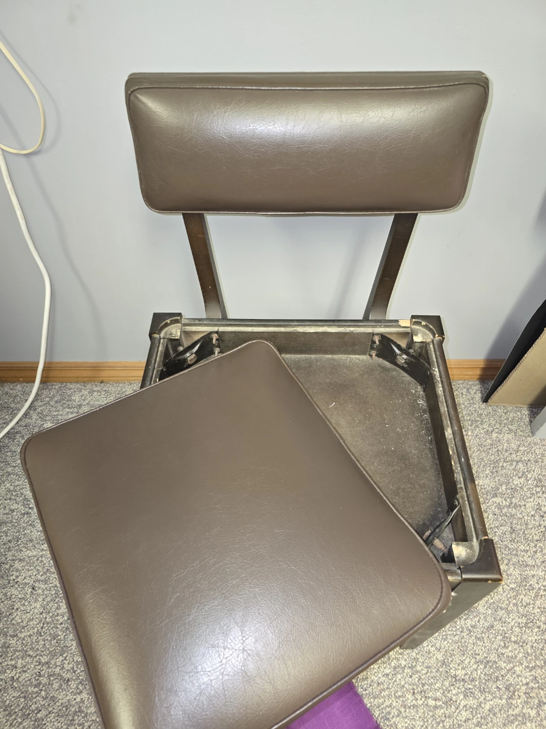 Vintage sewing chair - photo 2