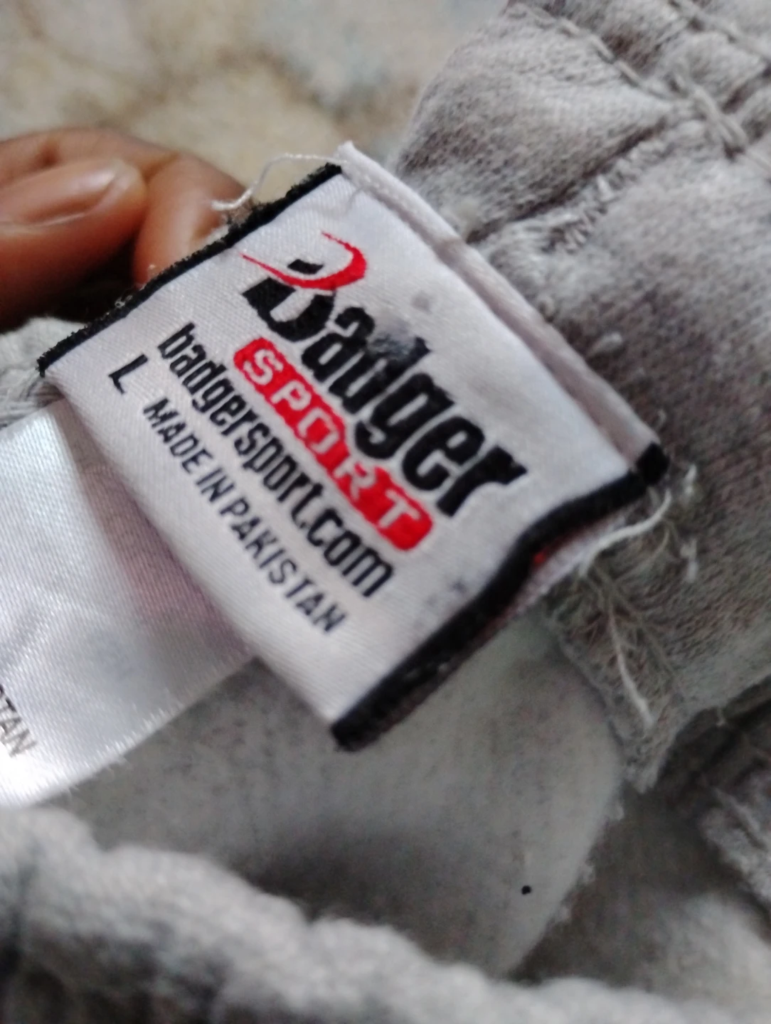 Badger Sport Grey Sweatpants Size L - photo 4