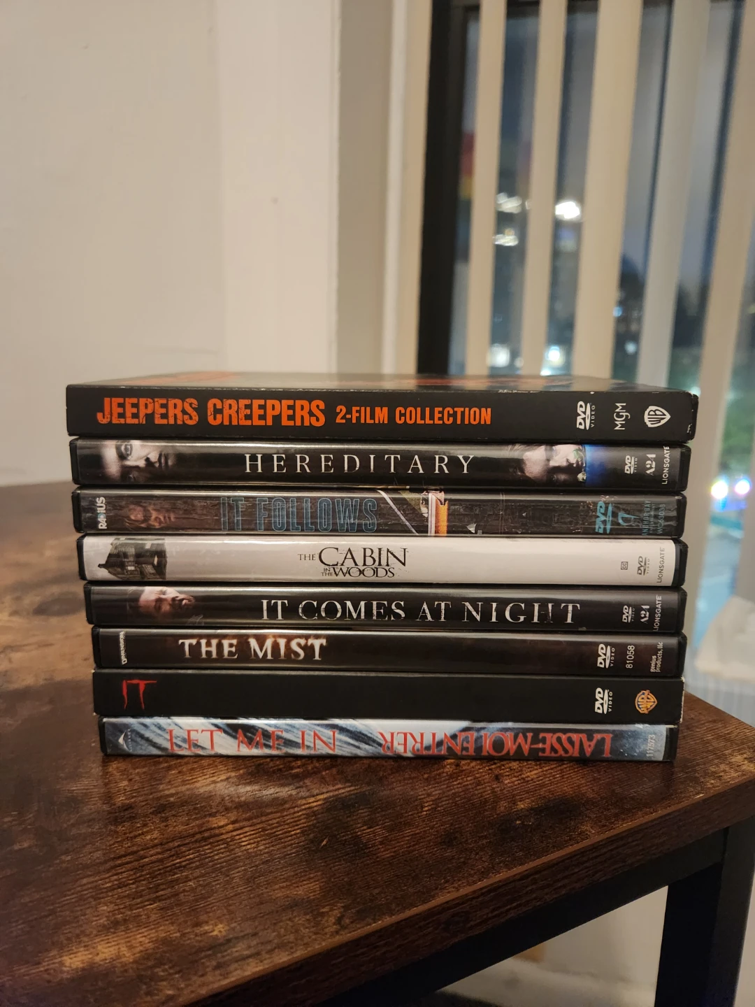 Lot of Horror DVDs