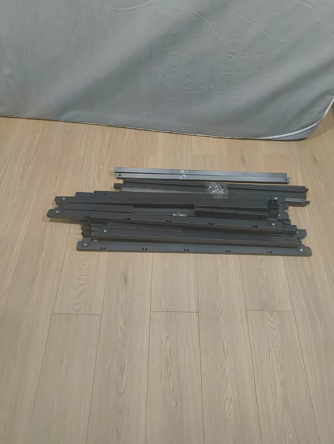 Black Metal Bed Frame - photo 3