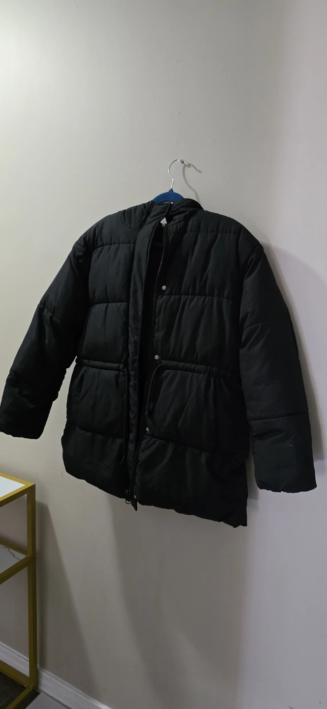 H&M Divided Black Puffer Jacket - Size S - photo 2
