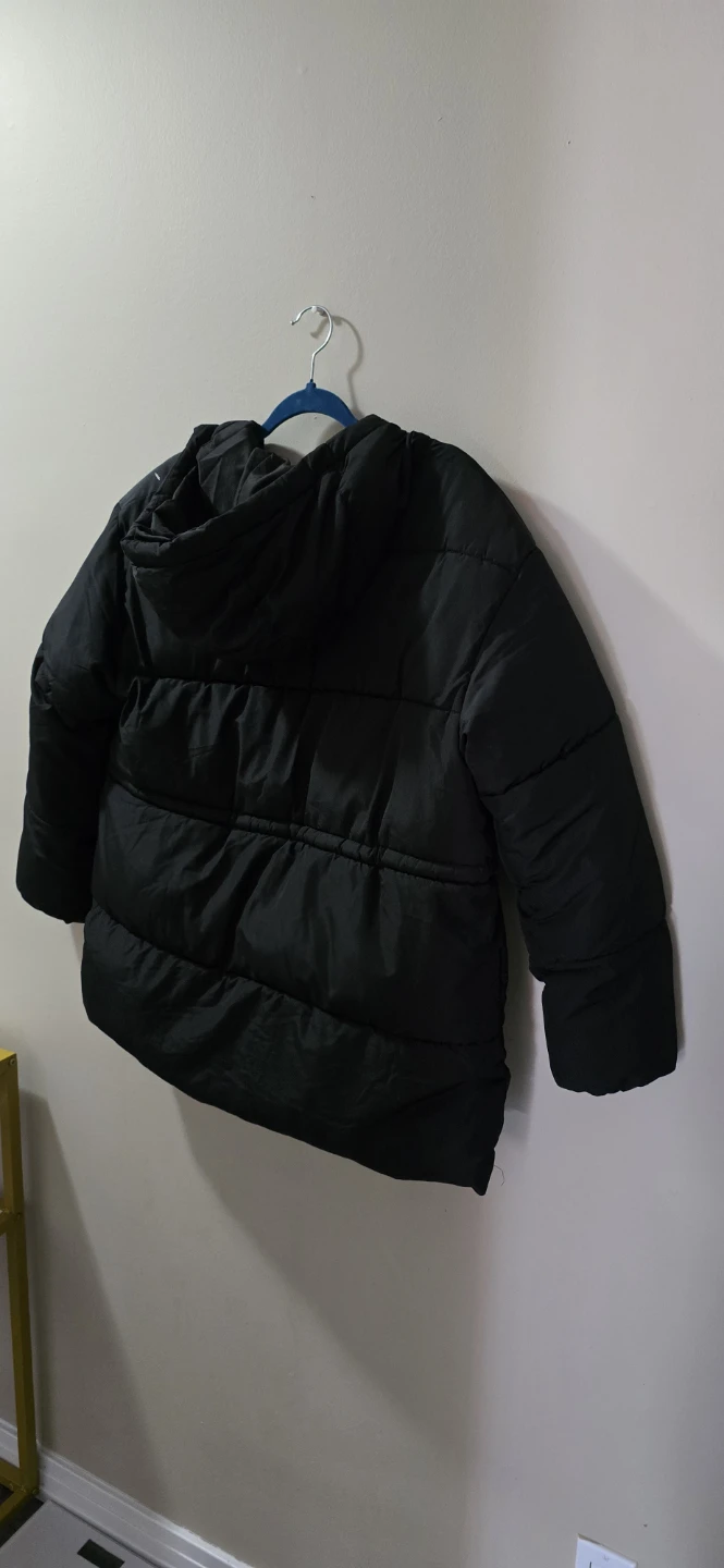 H&M Divided Black Puffer Jacket - Size S - photo 5