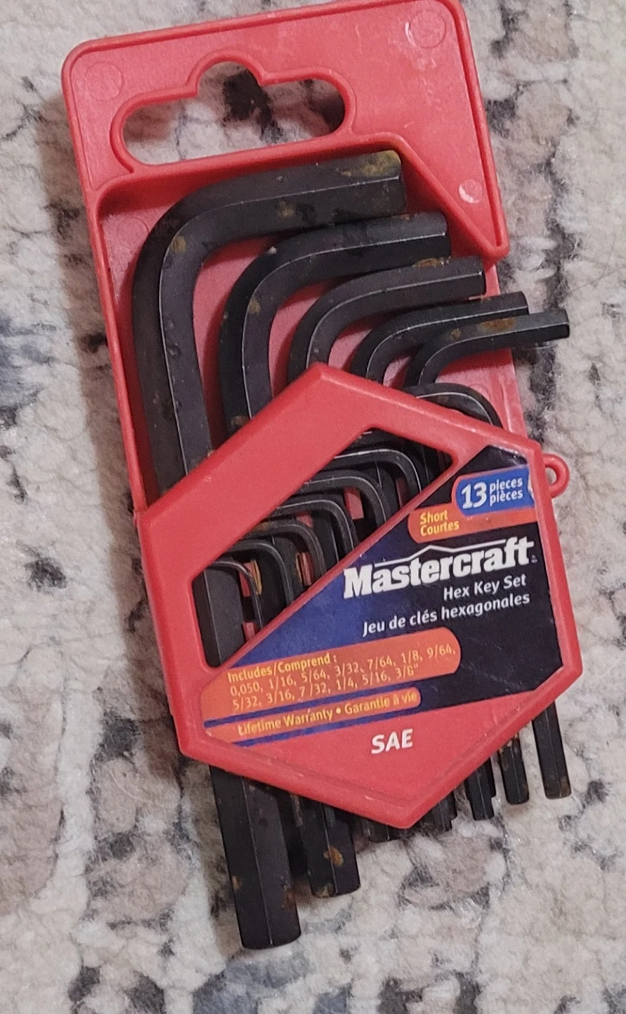 Mastercraft 13-Piece Hex Key Set - photo 2