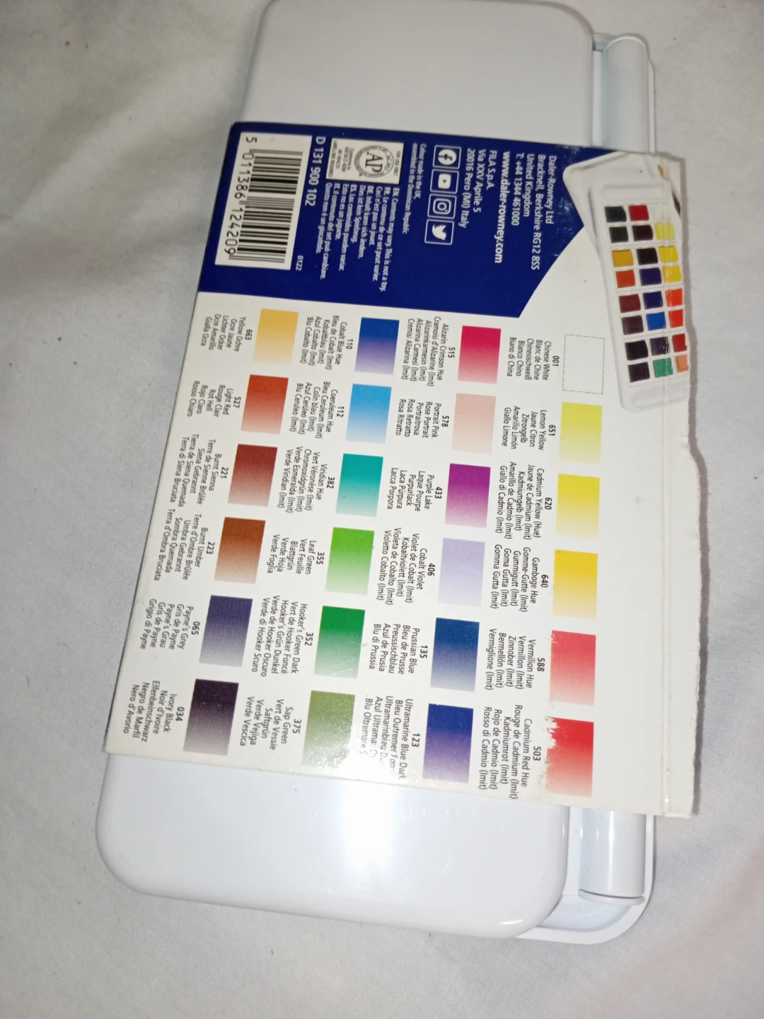 Daler Rowney Aquafine Watercolour Travel Set - photo 2