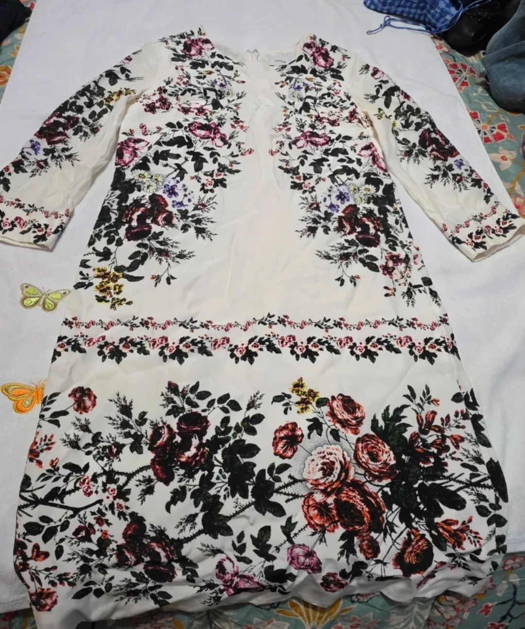 ERDEM Floral Print Dress