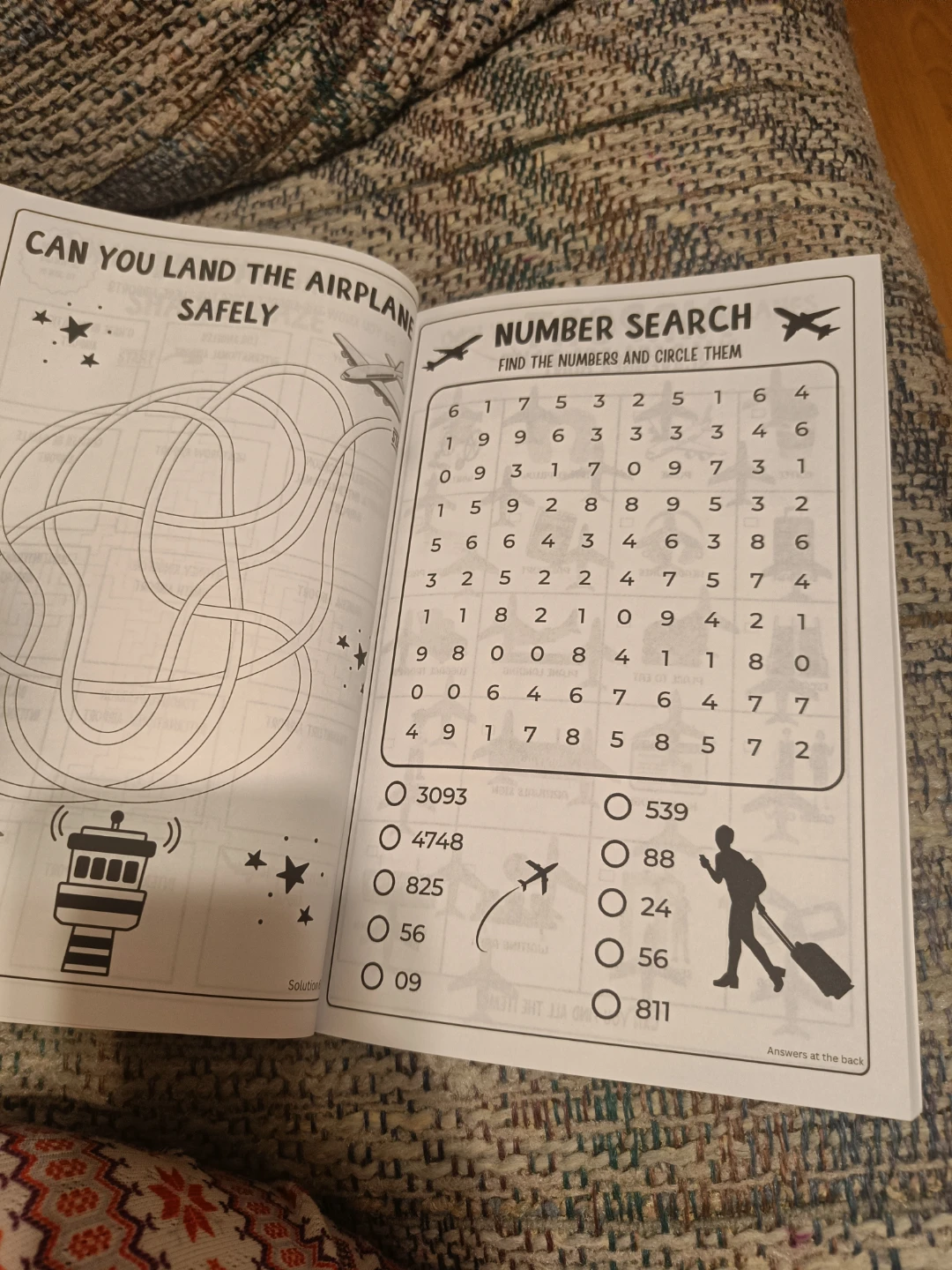 Airplane Activity Book for Kids Ages 8-12 - photo 5