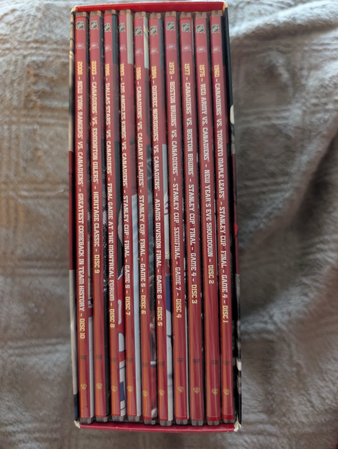 Memorable Games in Canadiens History DVD Box Set - photo 2