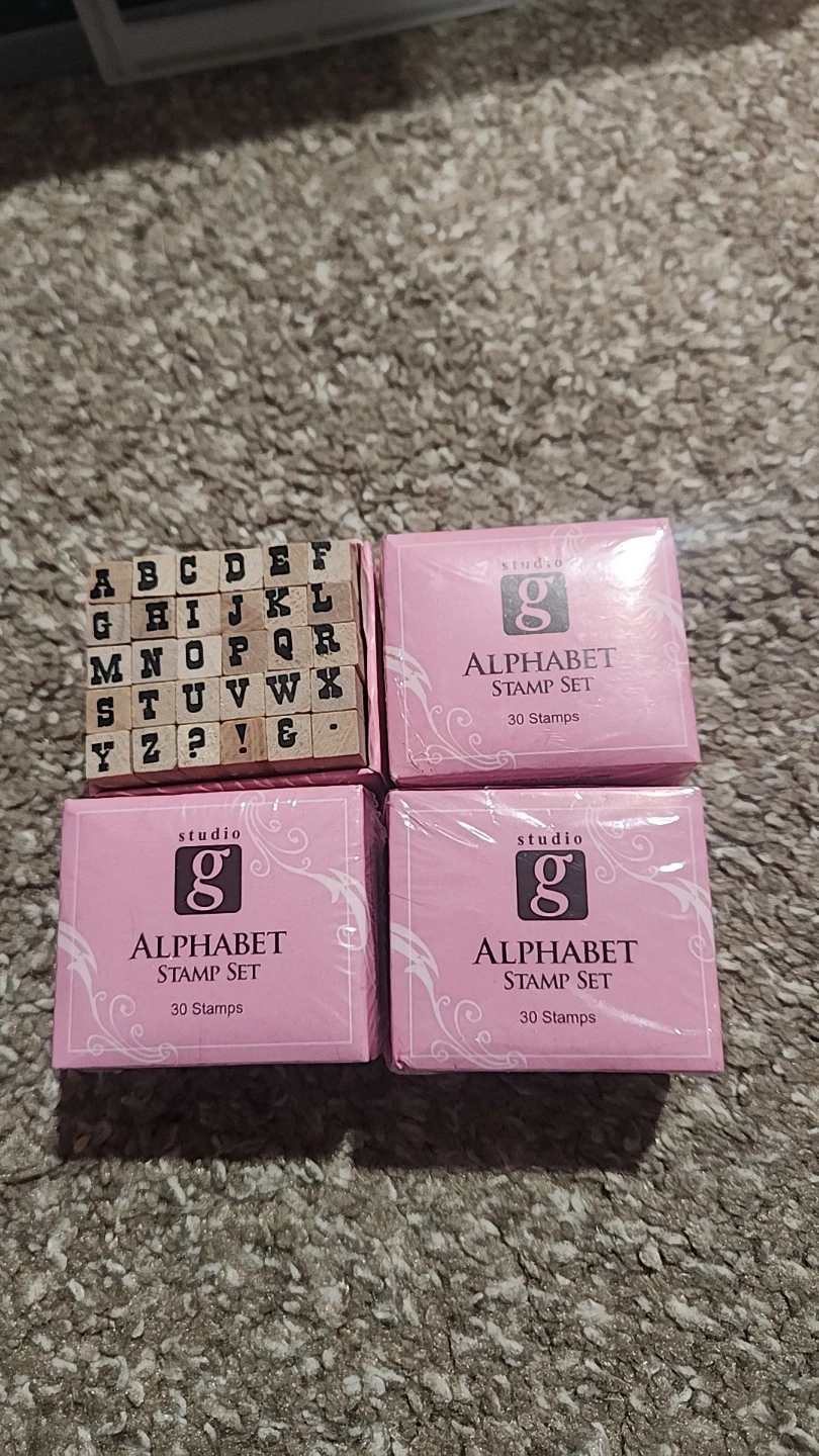 Alphabet Stamp Set - 4 Packs - photo 2