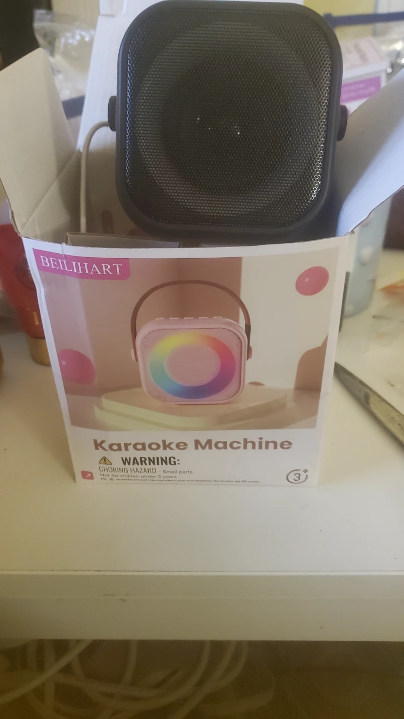 BEILIHART Karaoke Machine with Light
