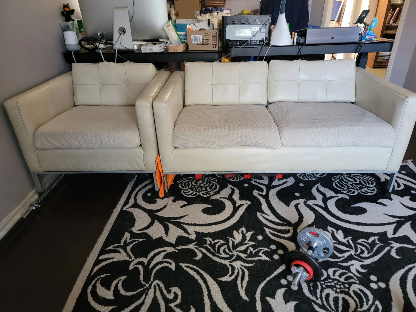 Free sofa set--must take all - photo 2