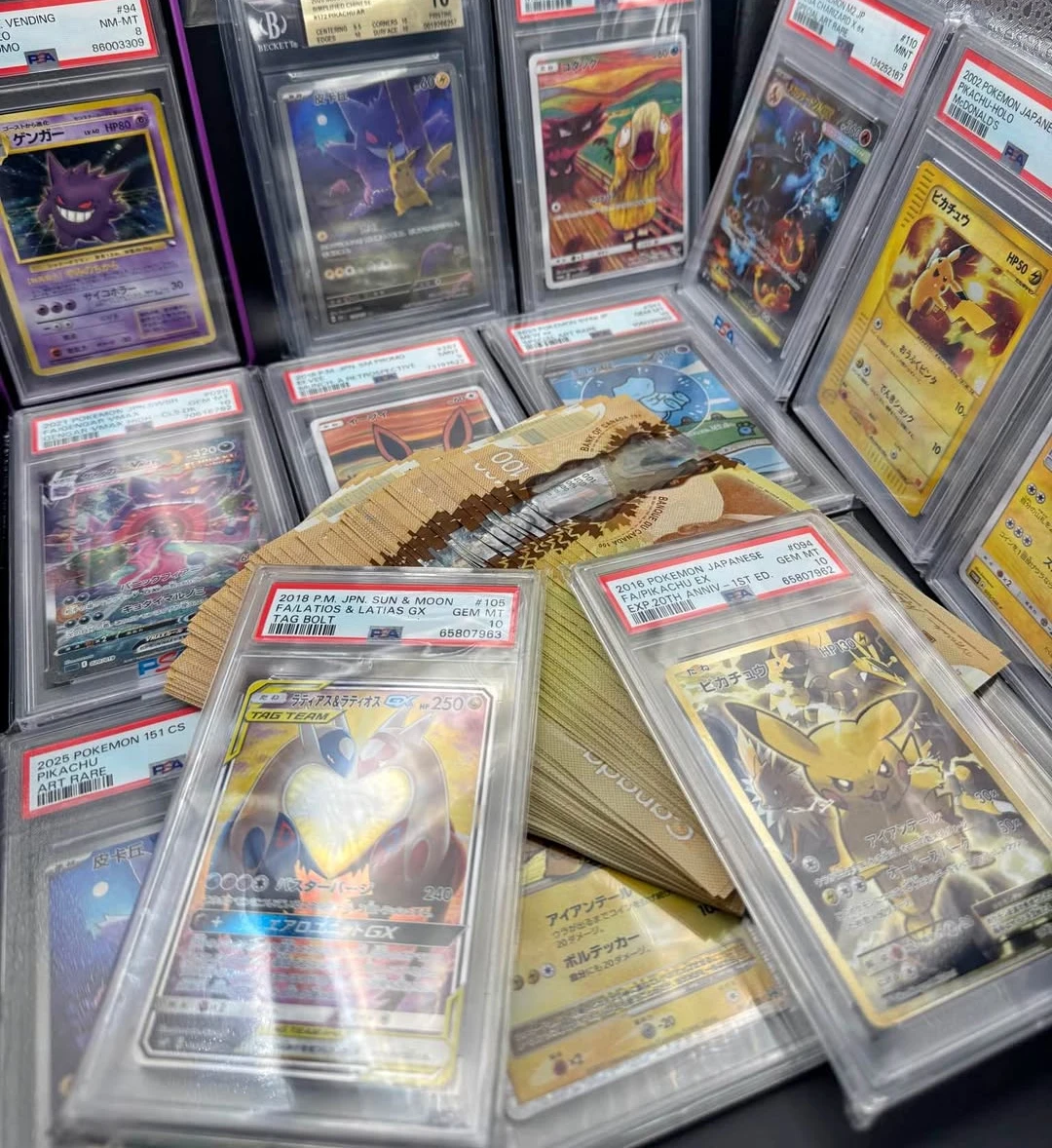 Buying Pokémon slabs/raw 70-90%
