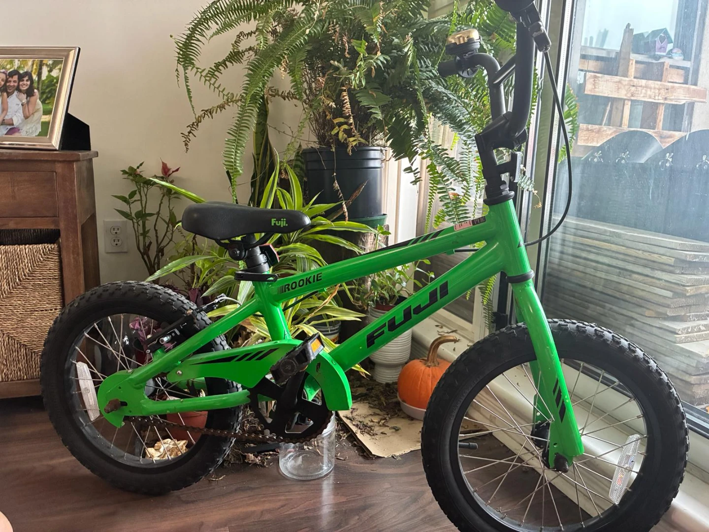 Green Fuji Rookie BMX Bike