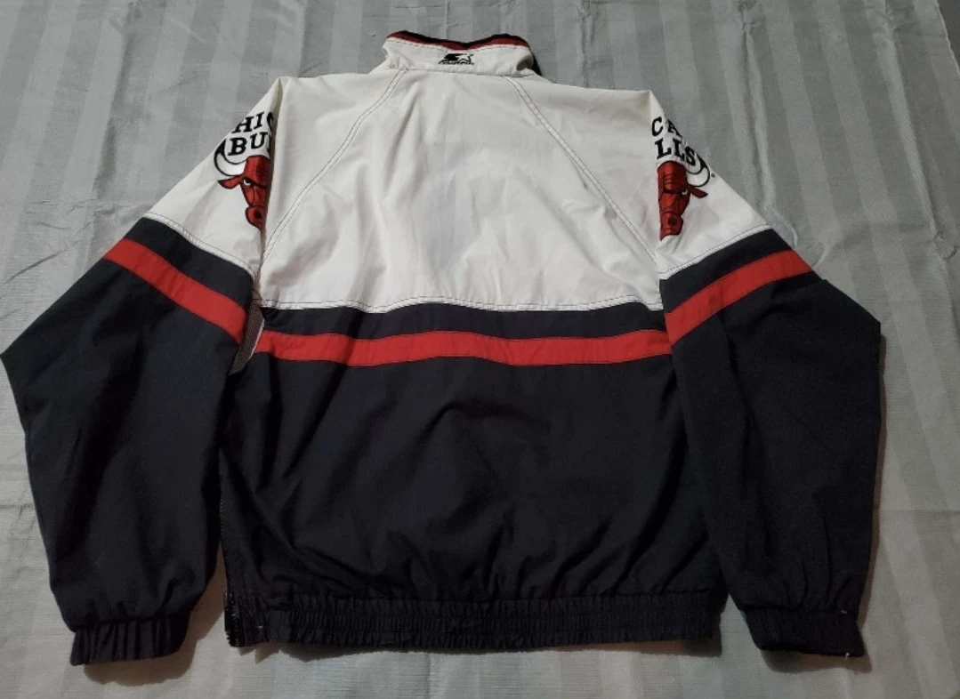 VTG  90'S bulls starter pullover Youth XL - photo 4