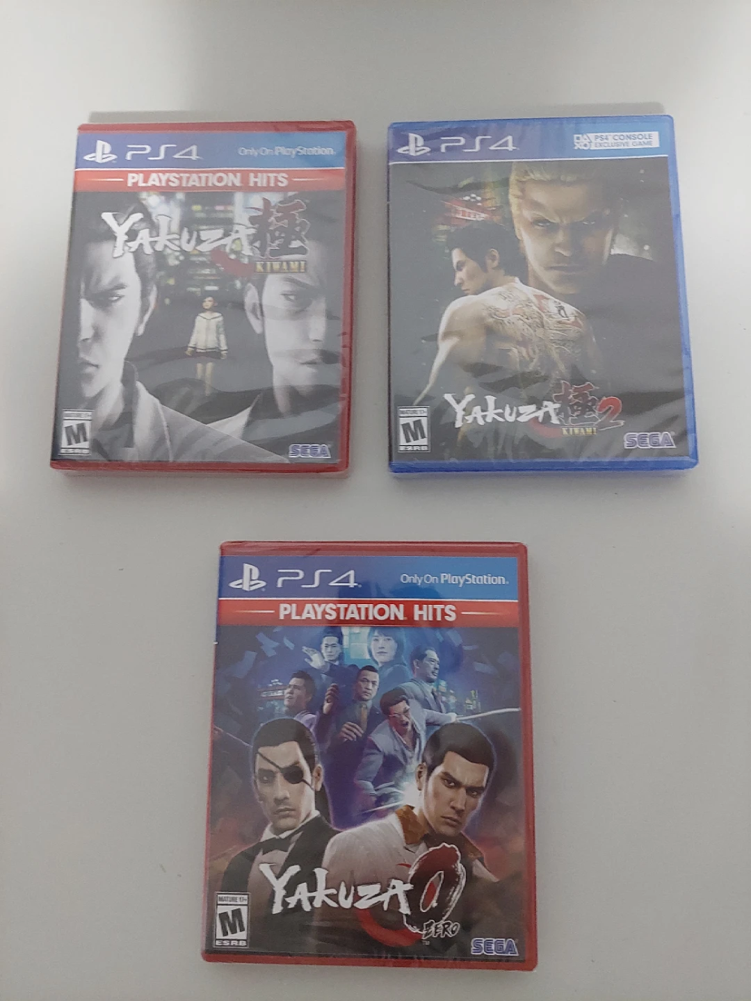 SEALED Yakuza Kiwami 1 + 2 and 0 | $50 FOR ALL
