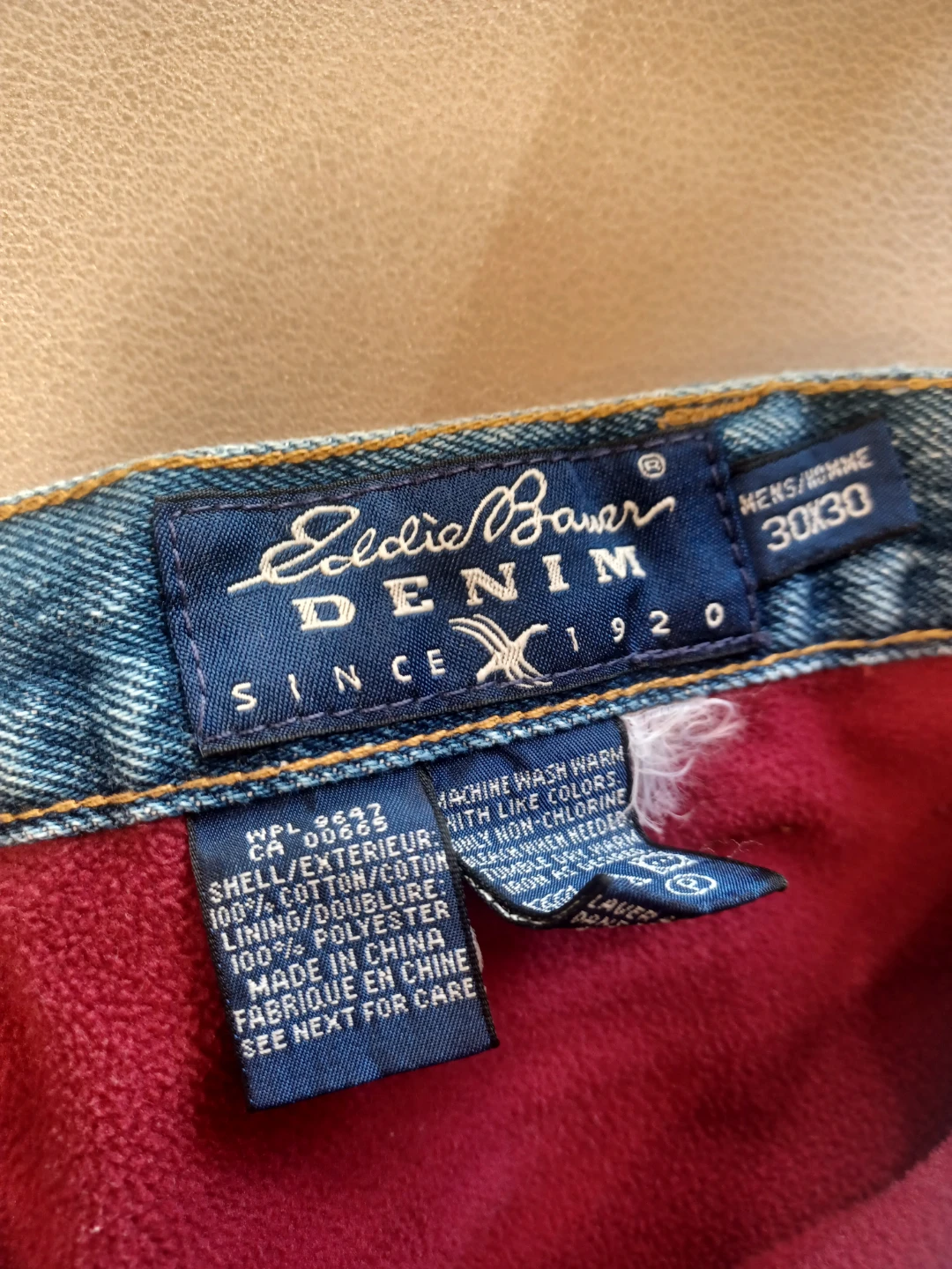 Eddie Bauer Denim Jeans Men's 30x30 - photo 2