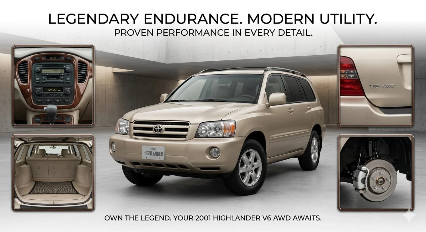2001 Toyota Highlander V6 AWD