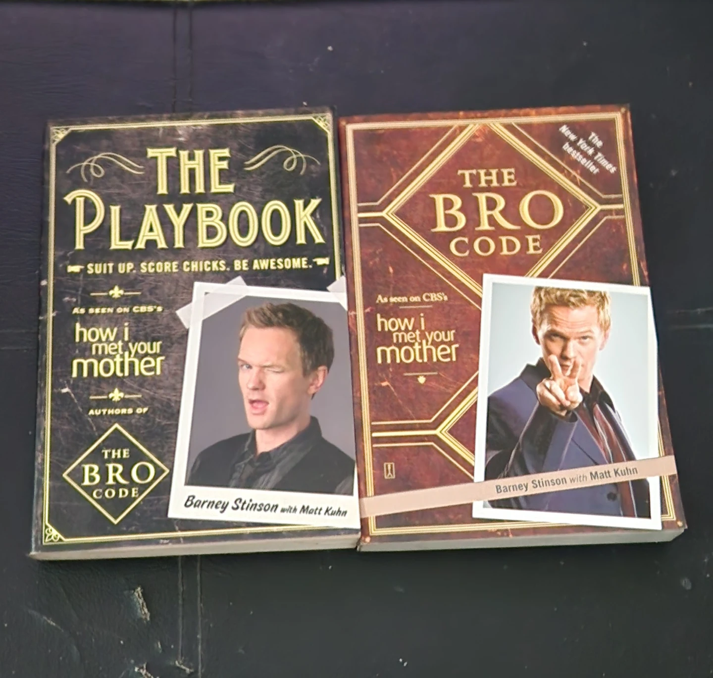 Barney Stinson Book Bundle (The Bro Code + Playbook)