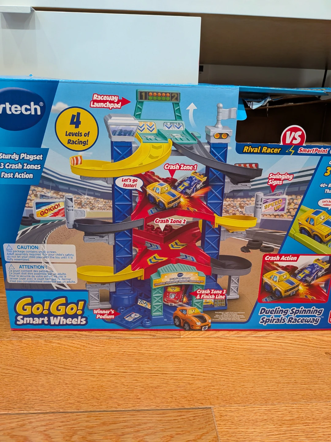 VTech Go! Go! Smart Wheels Dueling Spinning Spirals Raceway - photo 2