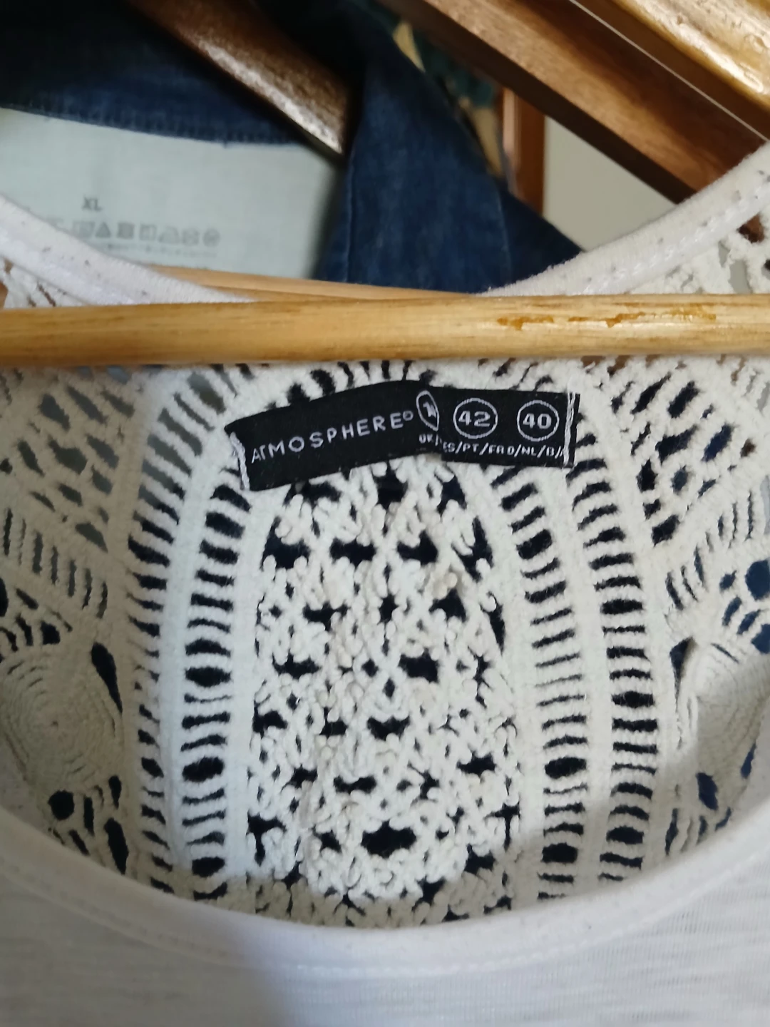 Atmosphere White Crochet Detail Maxi Dress - photo 2