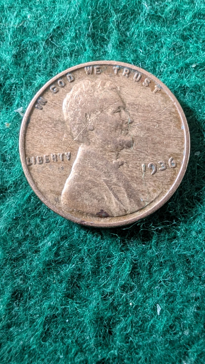1936 Lincoln Wheat Penny
