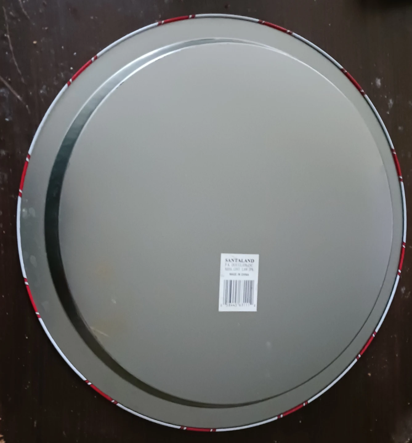 Santaland Christmas Tin Tray 13 inch - photo 2
