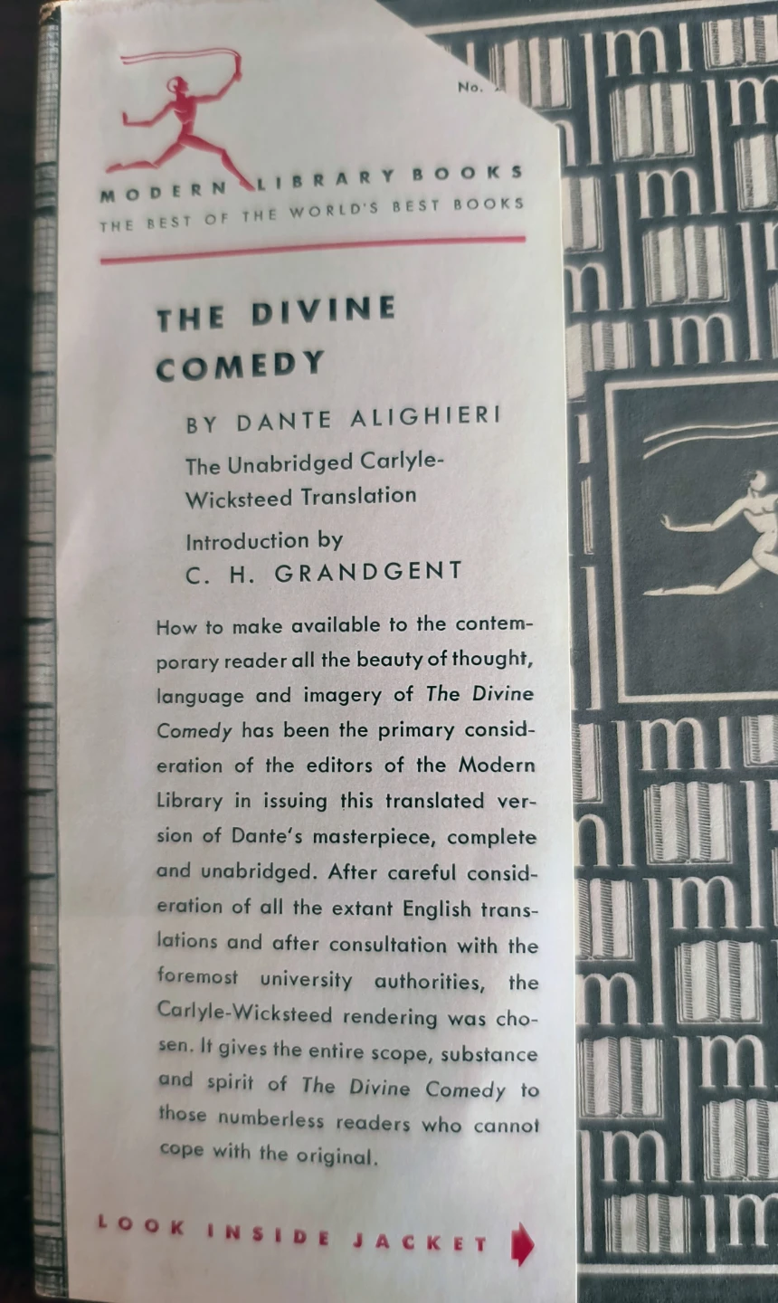 The Divine Comedy by Dante Alighieri. 1950, Hardcover - photo 3